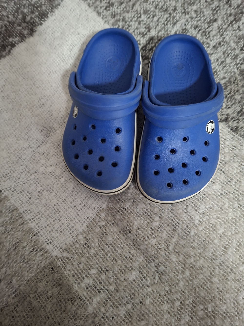 Kids Blue Slip-On Crocs